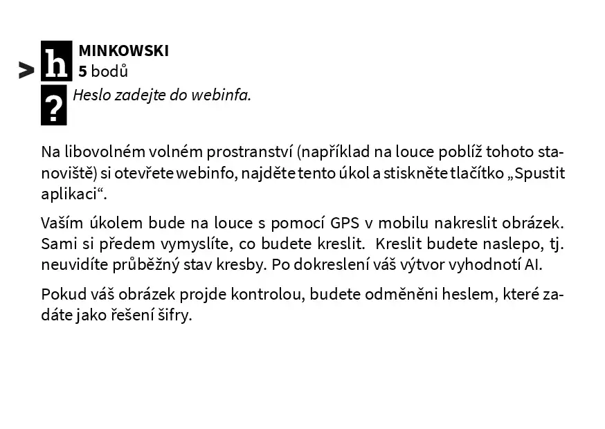 Úkol h